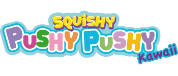 Pushy Pushy Squishy Kawaii-logo